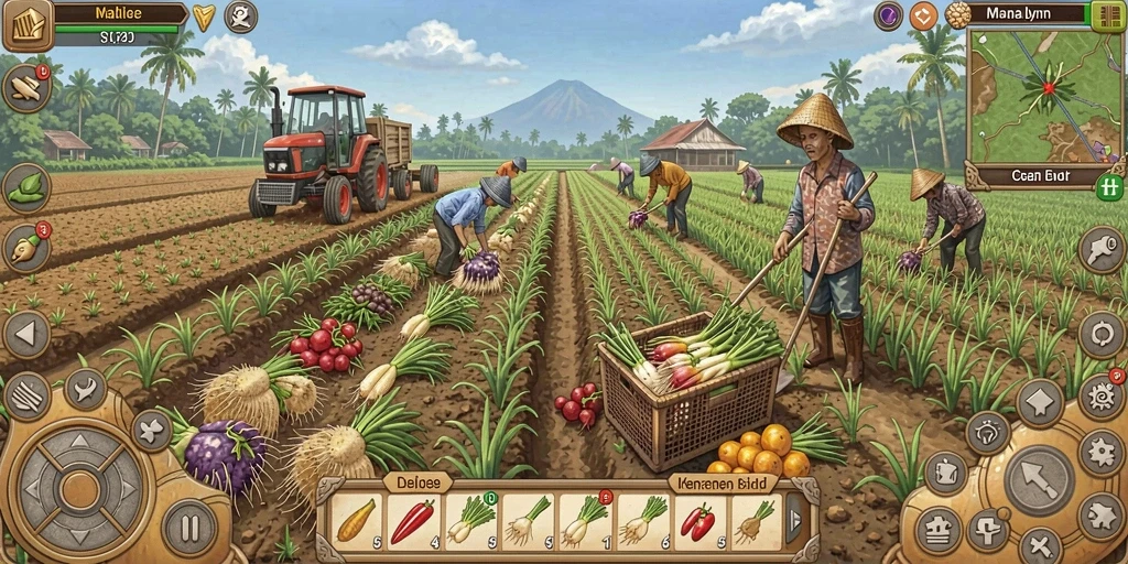 Level baru dengan tantangan yang bervariasi.