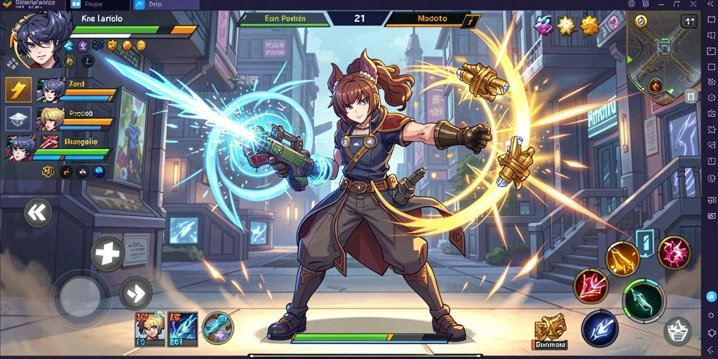 Mode multiplayer yang seru dan kompetitif.
