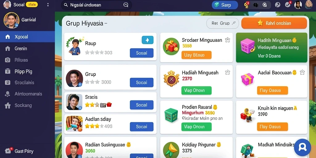 Mode bermain yang beragam dan menantang.