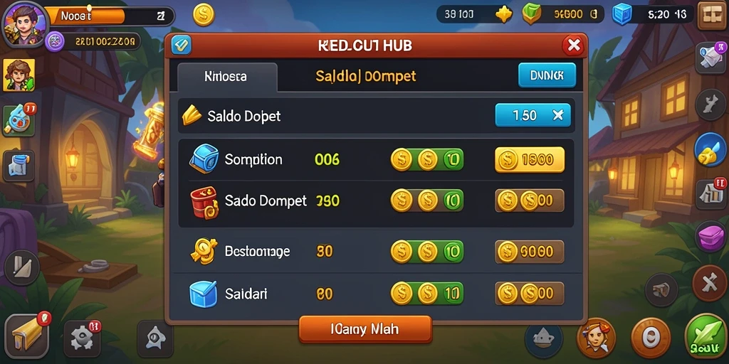 Situasi permainan yang mendebarkan dengan peluang jackpot tinggi.