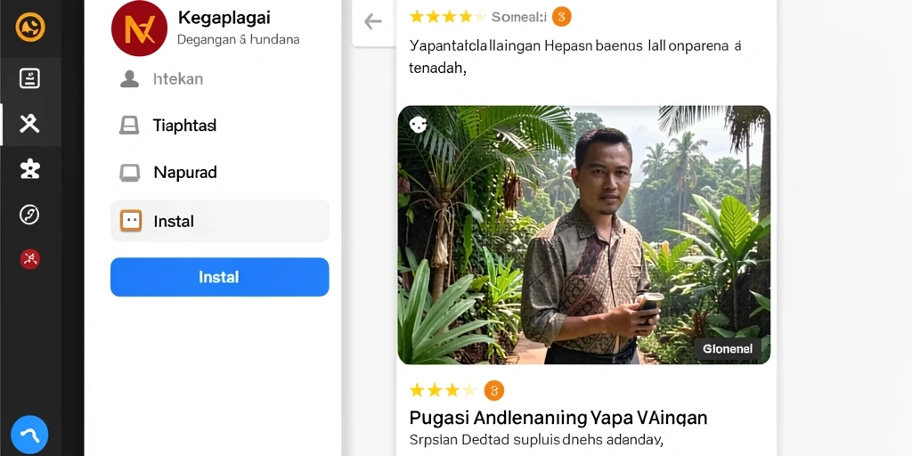 Momen kompetisi seru di turnamen antar pemain.