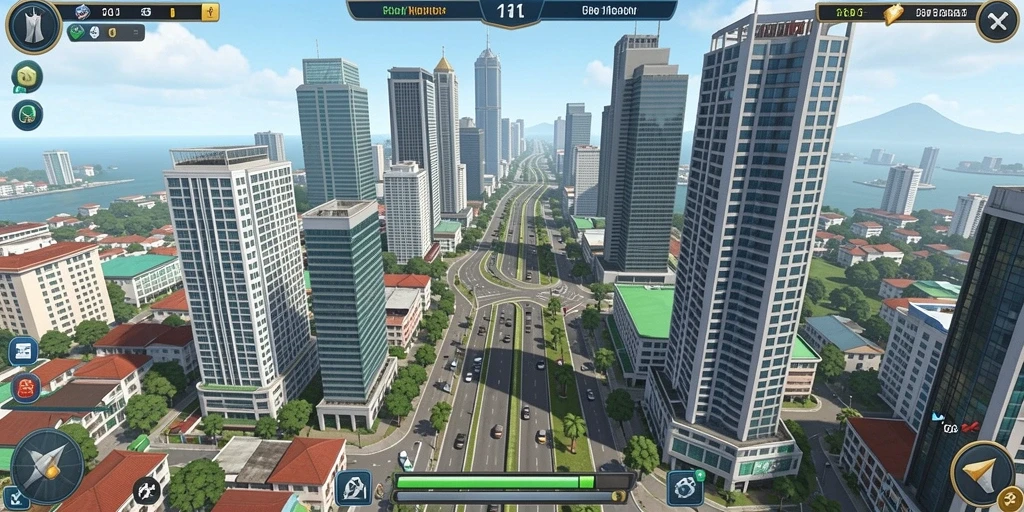 Fitur multiplayer yang memungkinkan bersaing dengan pemain lain.