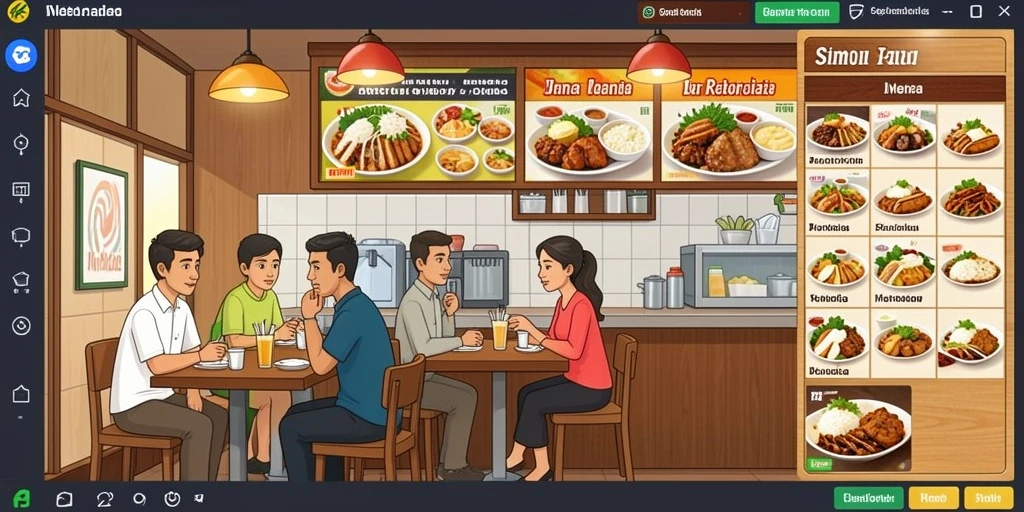 Karakter-karakter unik dengan kemampuan berbeda.