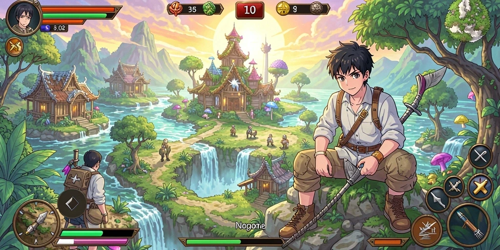 Fitur multiplayer yang memungkinkan bermain bersama teman.