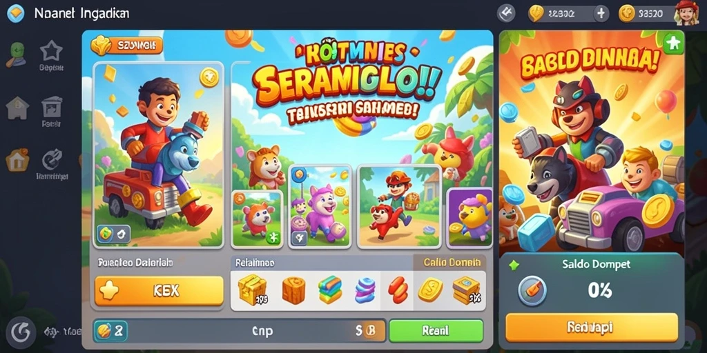 Bonus menarik yang membuat permainan semakin seru.